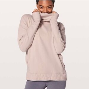 Lululemon “Stress Less” Pullover Sweatshirt – Porcelain Pink